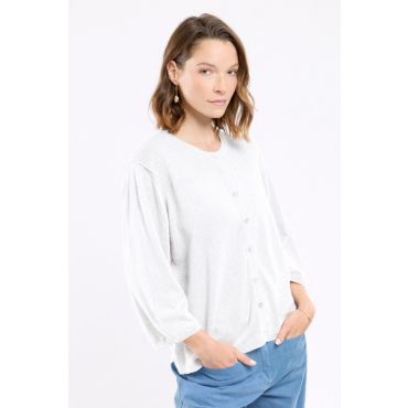 Cardigan Betty - lin et coton