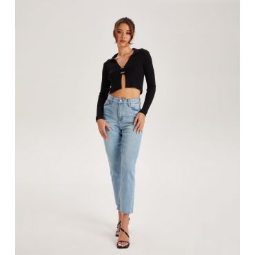 Women's Pale Blue Straight Leg Jeans Urban Bliss New Look