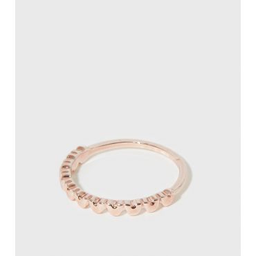 Rose Gold Heart Ring New Look