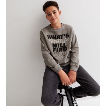 Grey Logo Sweatshirt Name It New Look