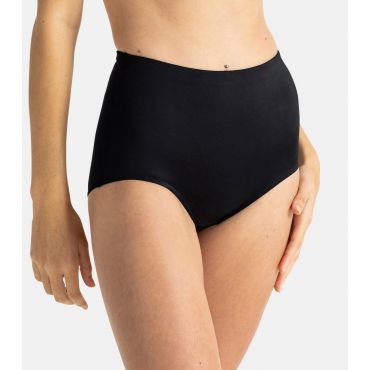 Women's Black Sculpting High Waist Briefs Dorina New Look