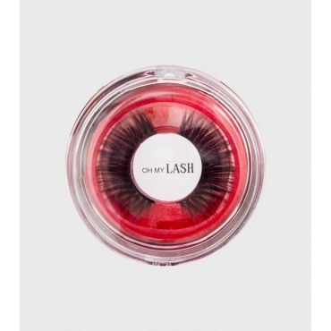 Black Faux Mink Girl Boss False Eyelashes OH MY LASH New Look