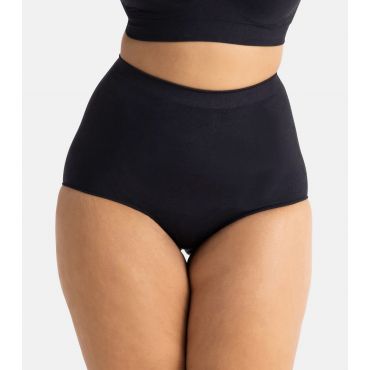 Women's Black Shaping High Waist Briefs Dorina New Look