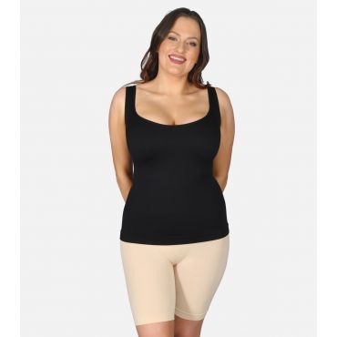 Women's Black Shaping Vest Conturve New Look