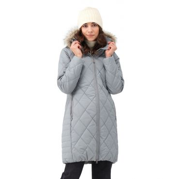 Women's Grey Fritha II Insulated Parka Jacket Regatta New Look