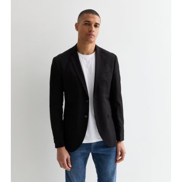 Men's Black Slim Suit Jacket Jack & Jones New Look