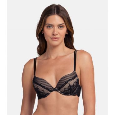Women's Lace Panelled Wired Bra Dorina New Look