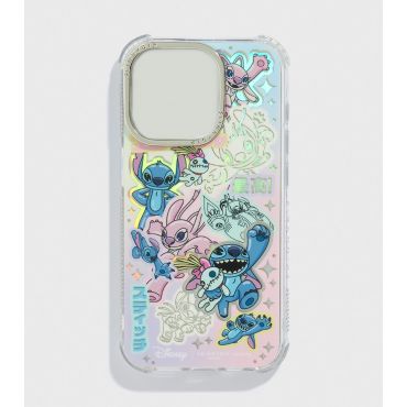 Light Purple Disney Stitch iPhone Shock Case Skinnydip New Look