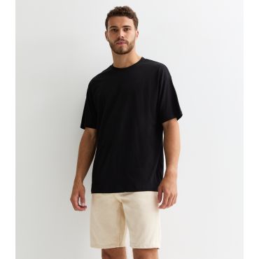 Men's Off-White Denim Shorts Only and Sons New Look