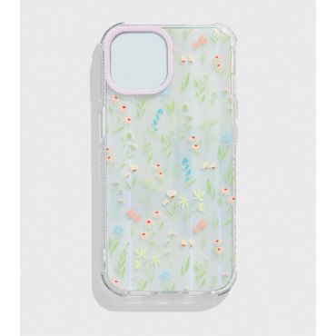 Multicoloured Wildflower Print iPhone Case Skinnydip New Look