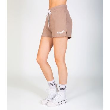 Women's Light Brown Cotton Blend Drawstring Shorts Pineapple New Look