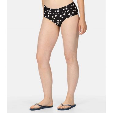 Women's Black Spot Paloma Bikini Bottoms Regatta New Look