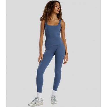Women's Blue High Waist Leggings South Beach New Look