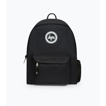 Black Iconic Backpack HYPE New Look