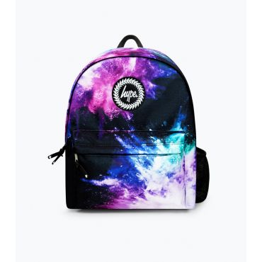 Black Chalk Dust Iconic Backpack HYPE New Look