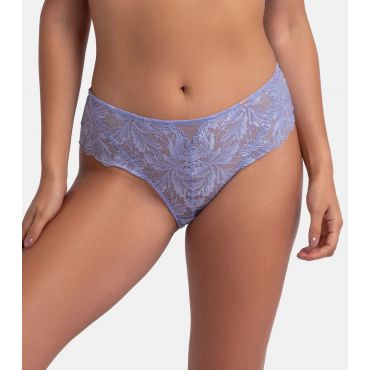 Women's Blue Lace Hipster Briefs Dorina New Look