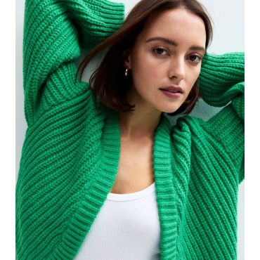 Women's Green Cardigan Sunshine Soul New Look