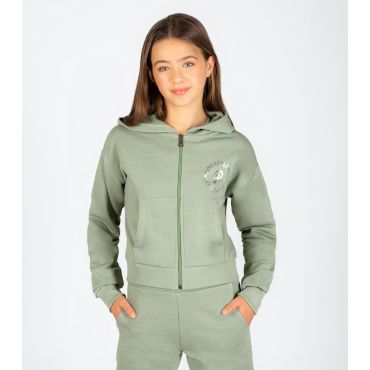 Girls' Light Green Logo Print Hoodie Pineapple New Look