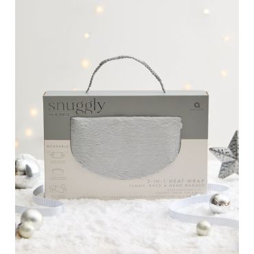 Grey 3-in-1 Microwavable Wrap New Look