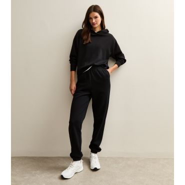 Women's Tall Black Cuffed Joggers New Look