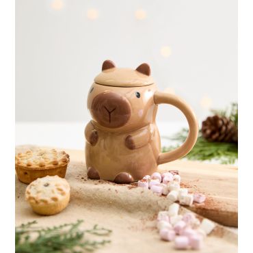 Brown Capybara Mug New Look
