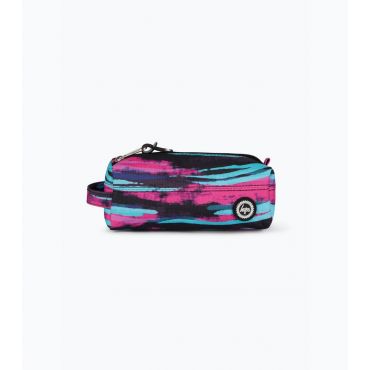 Multicoloured Pastel Zebra Pencil Case School HYPE New Look