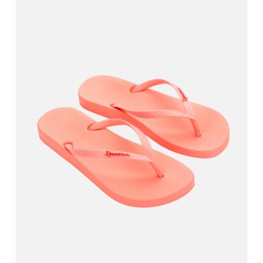 Women's Coral Flip Flops Ipanema New Look