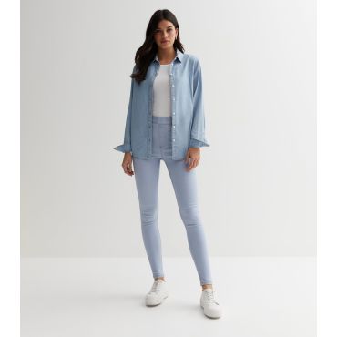 Women's Pale Blue Lift & Shape Emilee Jeggings New Look