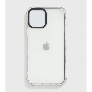 Black Camera Hole iPhone Shock Case Skinnydip New Look