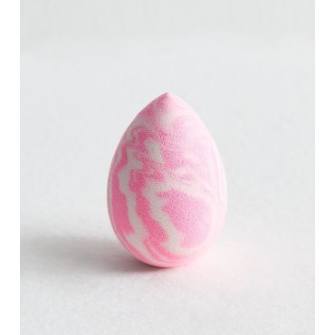 Pink Swirl Pattern Beauty Sponge New Look