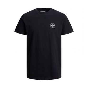 Jack & Jones Junior Black Logo Crew Neck T-Shirt New Look