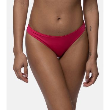 Women's Bright Pink High Leg Brazilian Bikini Bottoms Dorina New Look