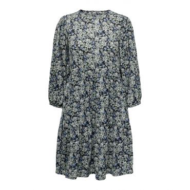 Women's Petite Floral Tiered Mini Smock Dress ONLY New Look
