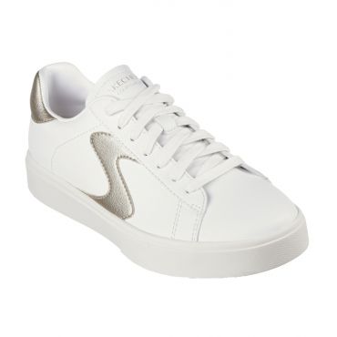 Women's White Eden LX Beaming Glory Trainers Skechers New Look