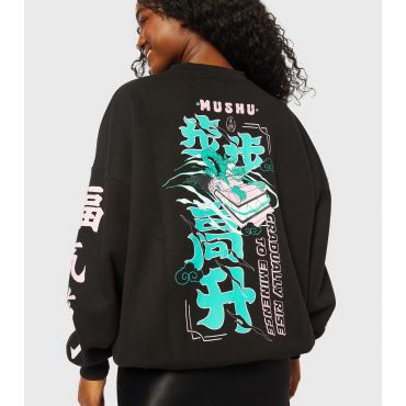 Women's Disney Musho Oversized Sweatshirt Skinnydip New Look