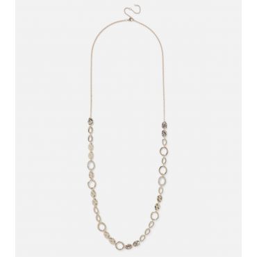 Gold Circle Chain Necklace Muse New Look