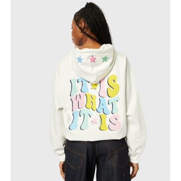 Women's It Is What It Is Oversized Hoodie Skinnydip New Look