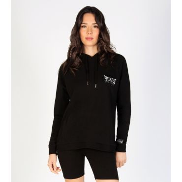 Women's Black Badge Drawstring Hoodie Pineapple New Look