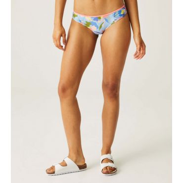 Women's Blue Abstract Floral Aceana Bikini Bottoms Regatta New Look