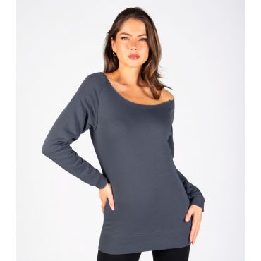 Women's Grey Off The Shoulder Sweatshirt Pineapple New Look