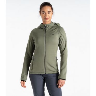 Women's Green Density Hooded Jersey Ski Top Dare 2b New Look