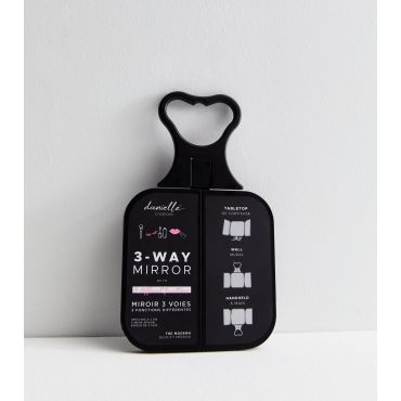 Creations Black Folding Travel Mirror Danielle New Look