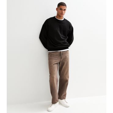 Men's Wash Grey Straight Leg Jeans Jack & Jones New Look