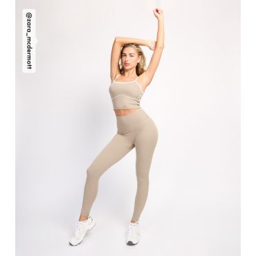 Women's by Zara McDermott Brown Leggings Rise New Look