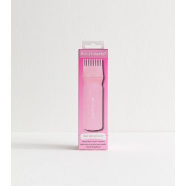Pink Hair Oil Applicator Brushworks New Look