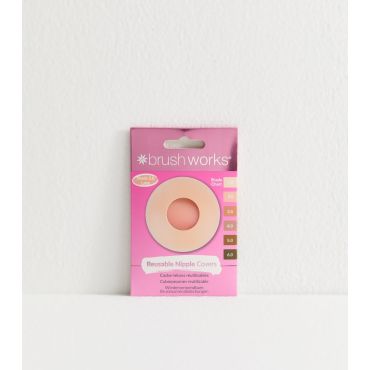 Reusable Gel Nipple Covers Shade 2.0 Latte Brushworks New Look