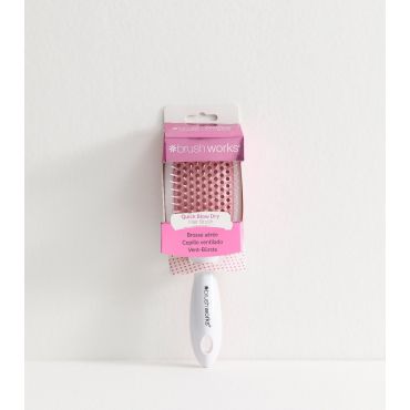 Pink Quick Blow Dry Hair Brush Brushworks New Look