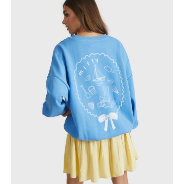Women's Blue Miffy Seaside Print Sweatshirt Skinnydip New Look