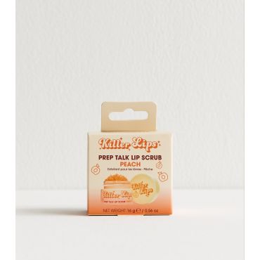 Peach Prep Talk Lip Scrub Killer Lips New Look
