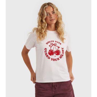 Women's Clothing Light Pink Dolce Vita T-Shirt Custard New Look